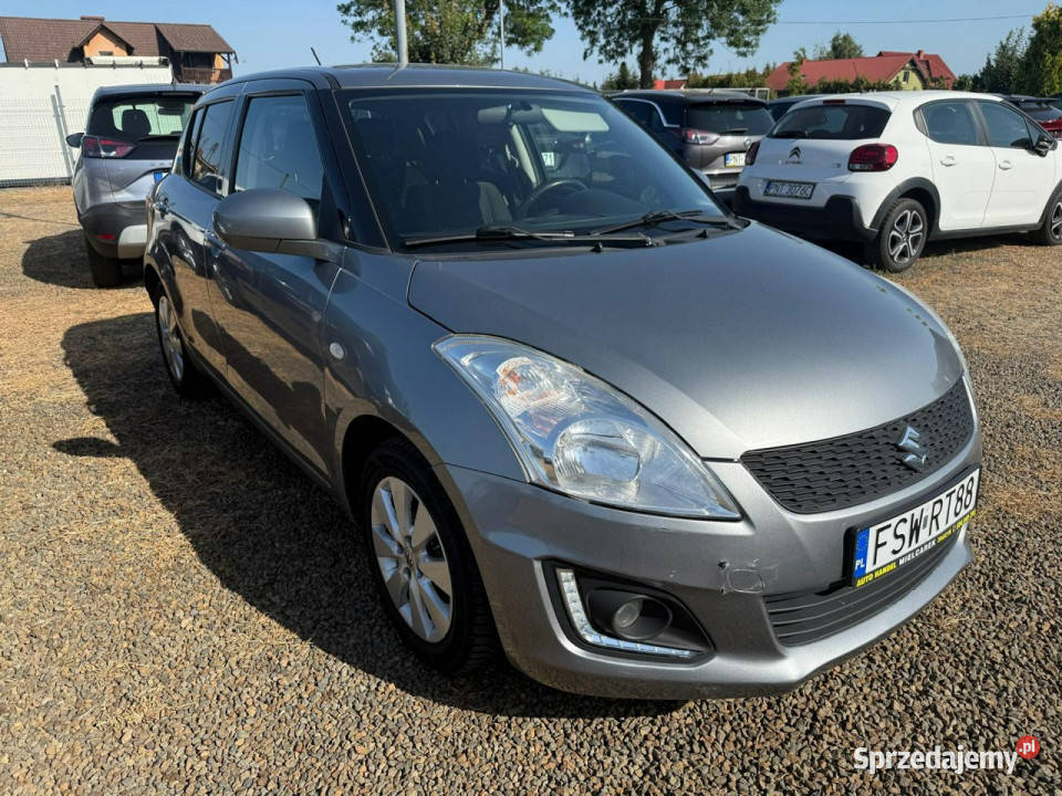 Suzuki Swift klima gwarancja zarejestrowany V lakier metallic Zbąszyń