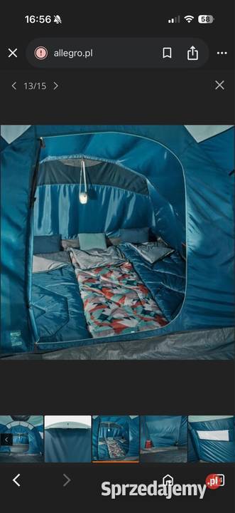 Namiot kempingowy Quechua Arpenaz 41 4 osobowy Namioty Kielce