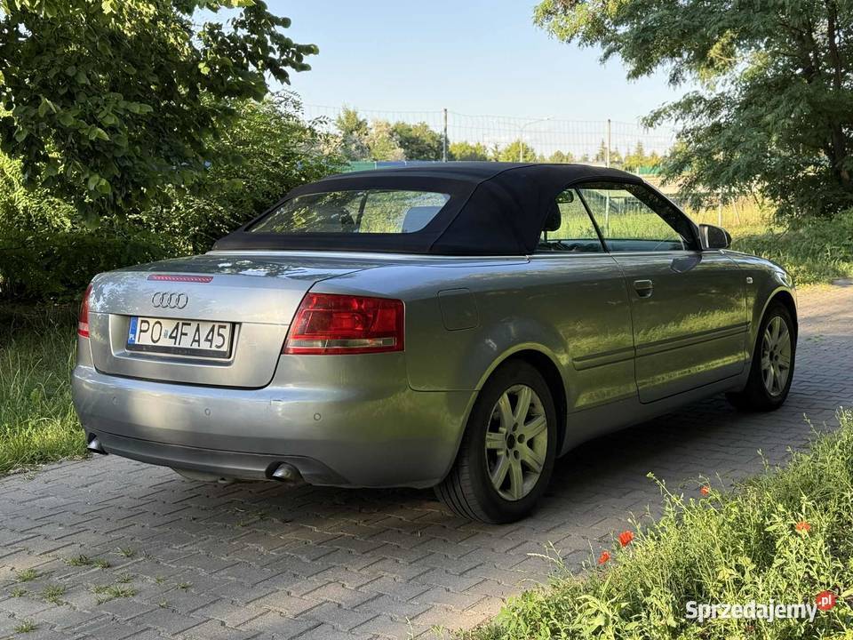 audi a4 cabrio manualna Poznań