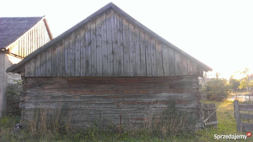 Stodoła drewniana 100letnie drewno idealne na Osmola