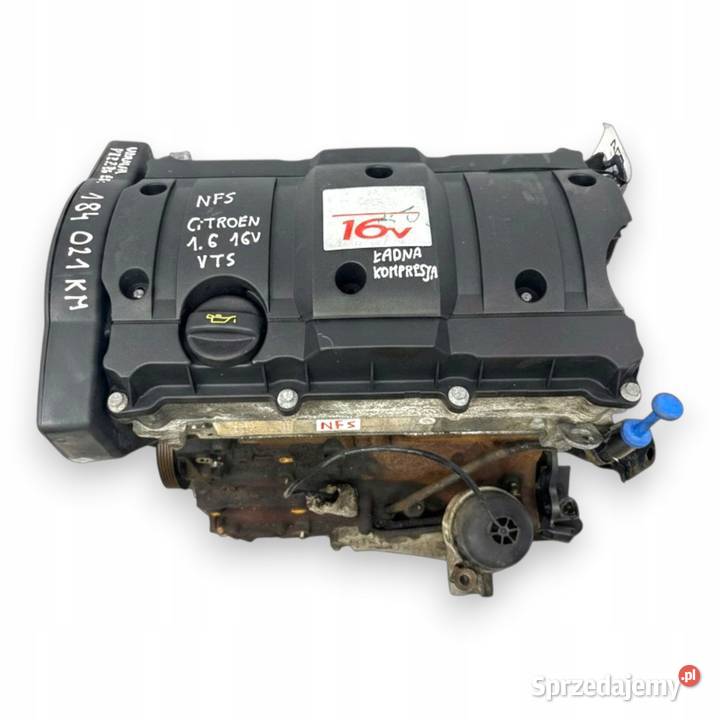 SILNIK NFS Citroen C2 16 16V VTS 122 benzyna osobowe Silniki i osprzęt Chełm