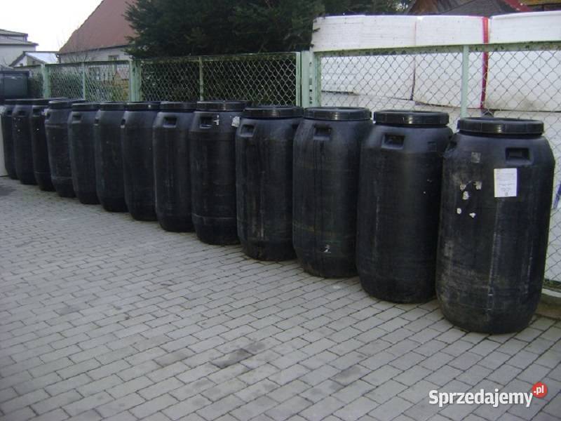 SPRZEDAZ BECZEK PLASTIKOWYCH 250l spozywcena