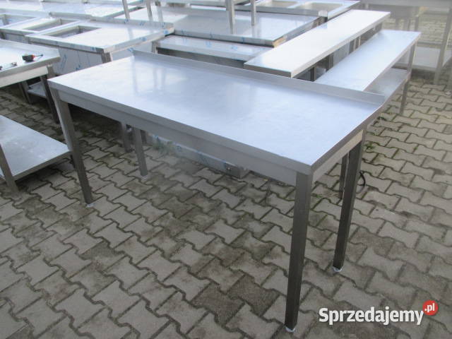 Stół Gastronomiczny Przyścienny Z Rantem 1606085 Ostrów Wielkopolski
