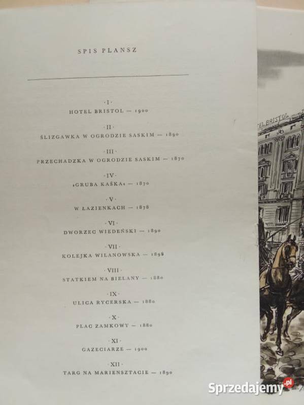 Antoni Uniechowski Stara Warszawa 1955 Łódź