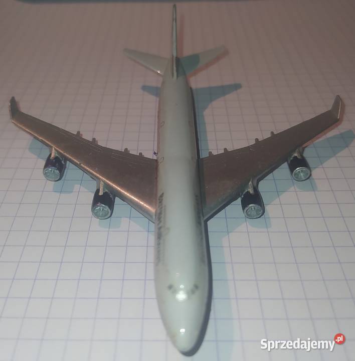Model samolotu Boeing 747 firmy SCHABAK Germany Gdańsk