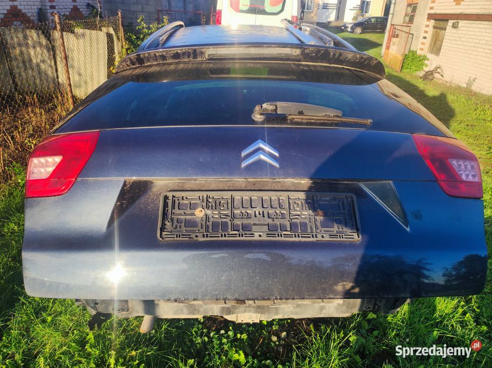 Citroen C5 X7 klapa tył kompletna Rok produkcji 2008 Horodło