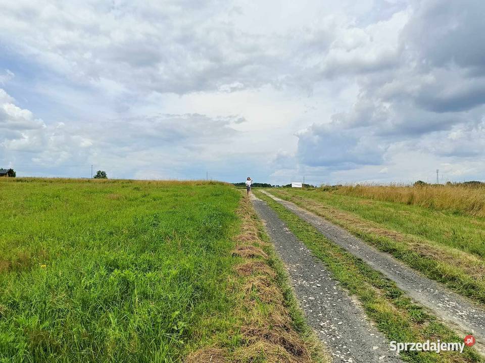Działka budowlano inwestycyjna w Ryglicach asfalt małopolskie Ryglice