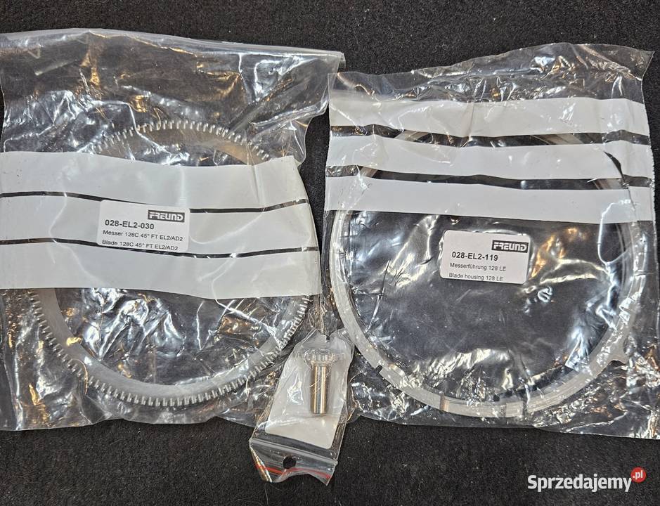 Części do noży krążkowych trymerów Bettcher lubuskie Żary