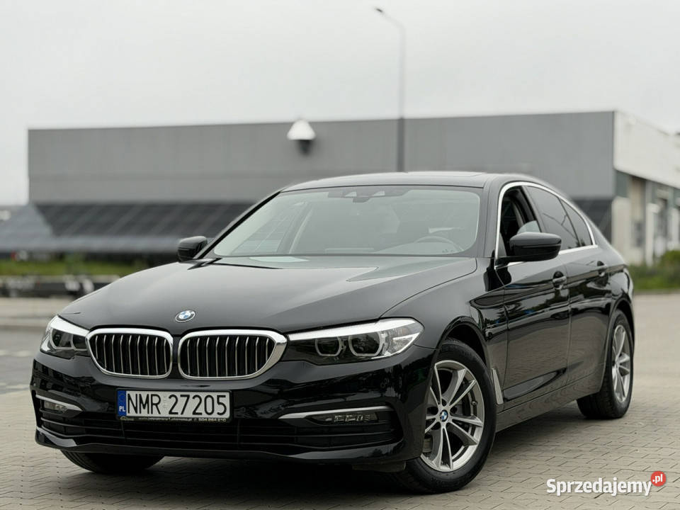 BMW 518 20 150 LED Automat Nawigacja Kamera VAT marża Mrągowo