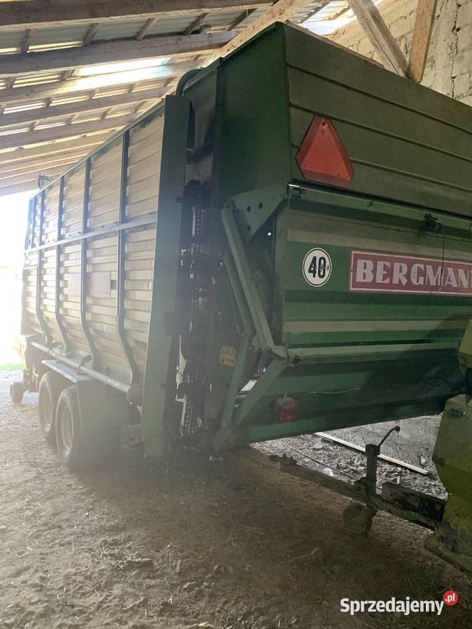 Przyczepa zbierająca z nożami Bergmann 28s podlaskie Suwałki