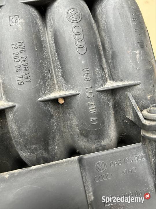 Kolektor ssący Audi a4 b6 20alt 06B133210AJ osobowe kujawsko-pomorskie Bydgoszcz