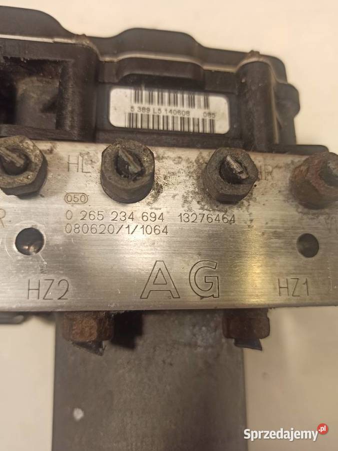 Opel Meriva A Pompa ABS 0265234694 0265950954 pompy hamulcowe Bolesławiec