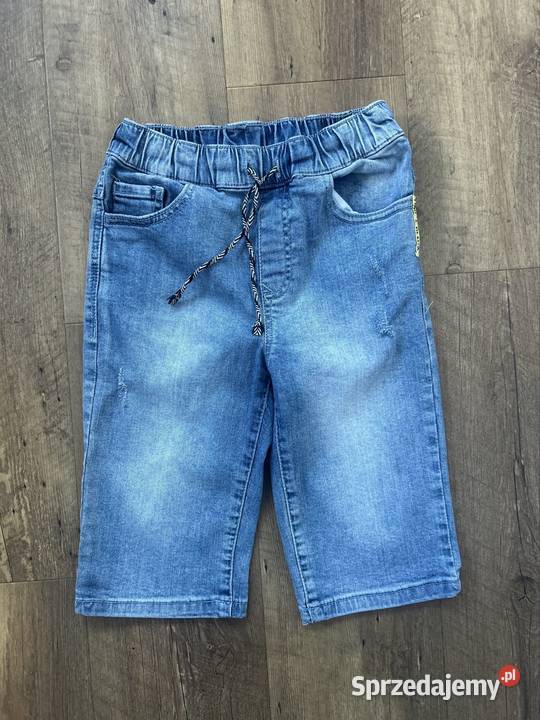 Spodenki jeansowe 128 mazowieckie Wyszków