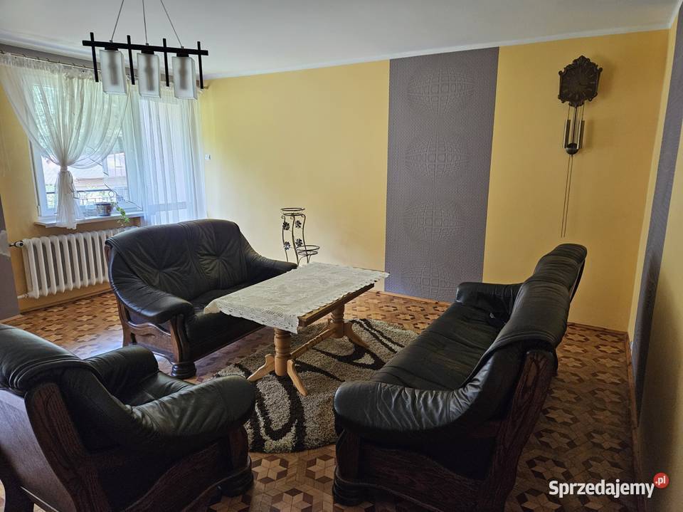 Skórzany komplet wypoczynkowy Skoczów sprzedam