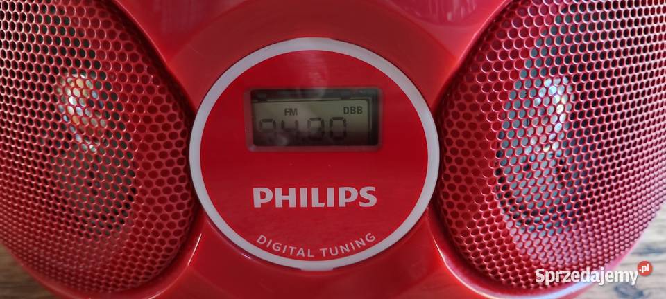 Boombox Philips w barwach narodowych Wąbrzeźno