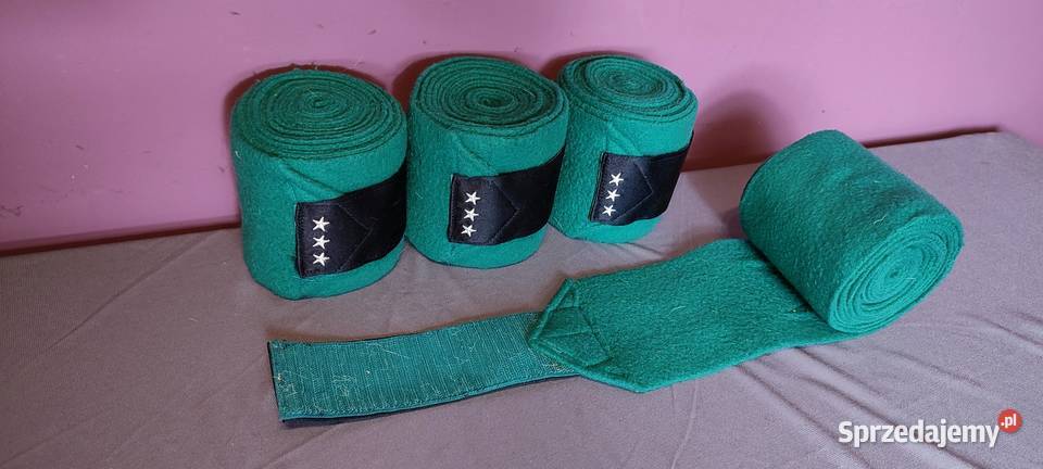 nowe owijki polarowe turkusowe 4 sztuki 300x10