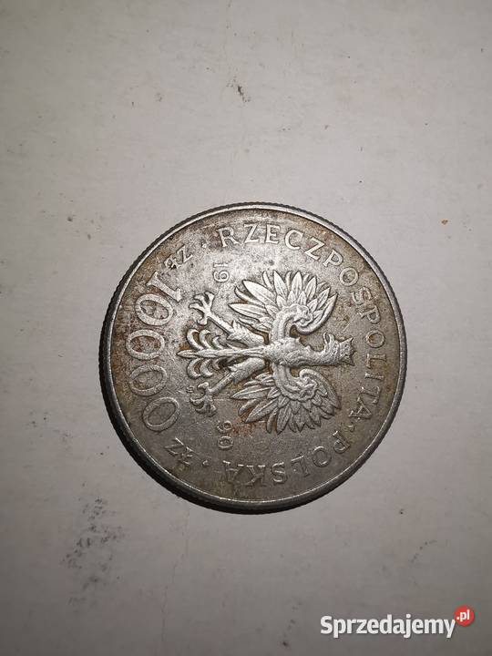 10000zl Solidarność z 1990roku