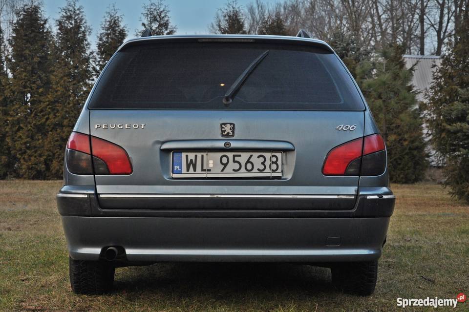 Peugeot 406 kombi LPG 2001 wspomaganie kierownicy Białobrzegi