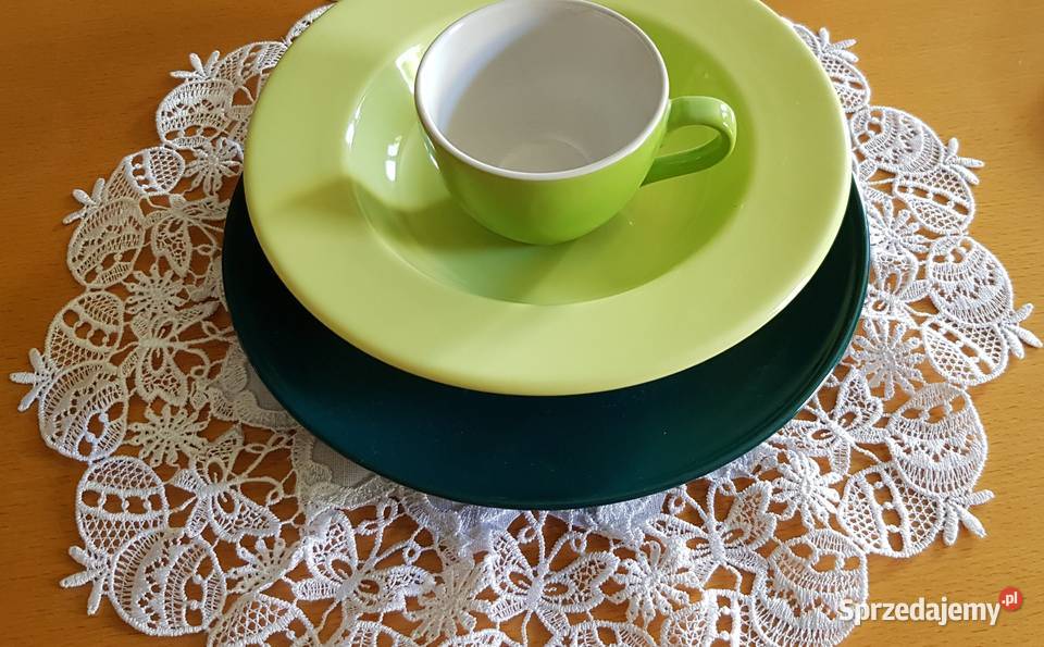 6 sztuk Talerz filiżanka komplet zastawa