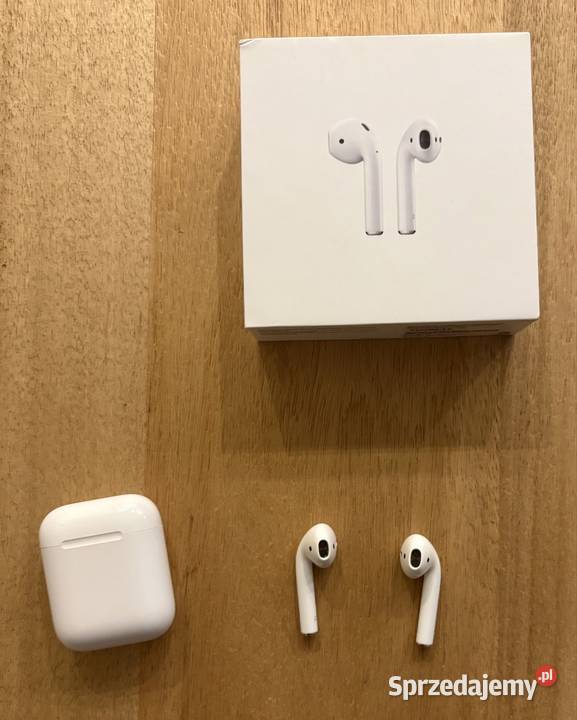 Apple AirPods 2 generacji z etui ładującym Elektronika Wilczyn