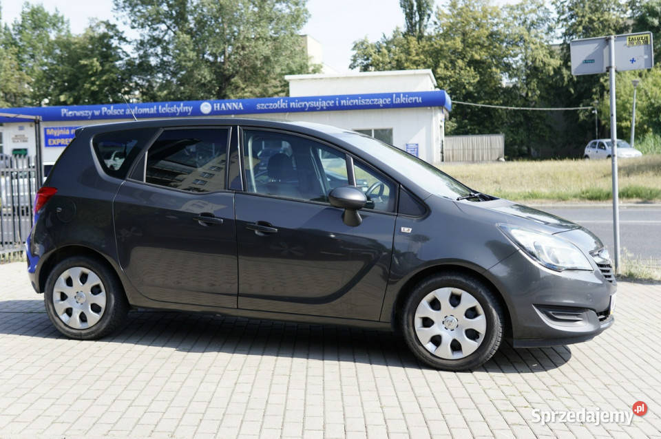 Opel Meriva pierwszy właściciel LPG fabryczne nieuszkodzony mazowieckie Warszawa