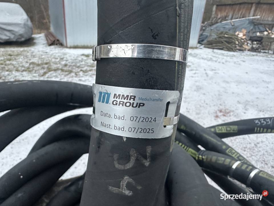 Przewód gumowy zbrojony wąż 5m odporny na olej i świętokrzyskie Jędrzejów