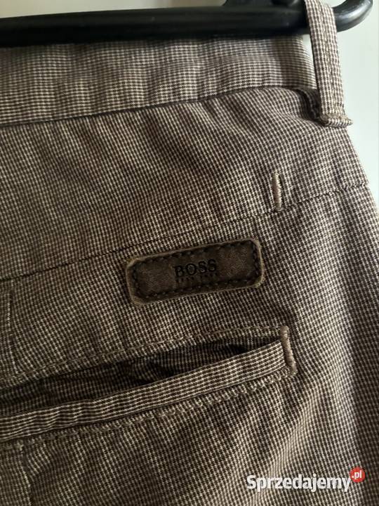 Spodnie męskie HUGO boss Chino szare Rozmiar M lubelskie Puławy