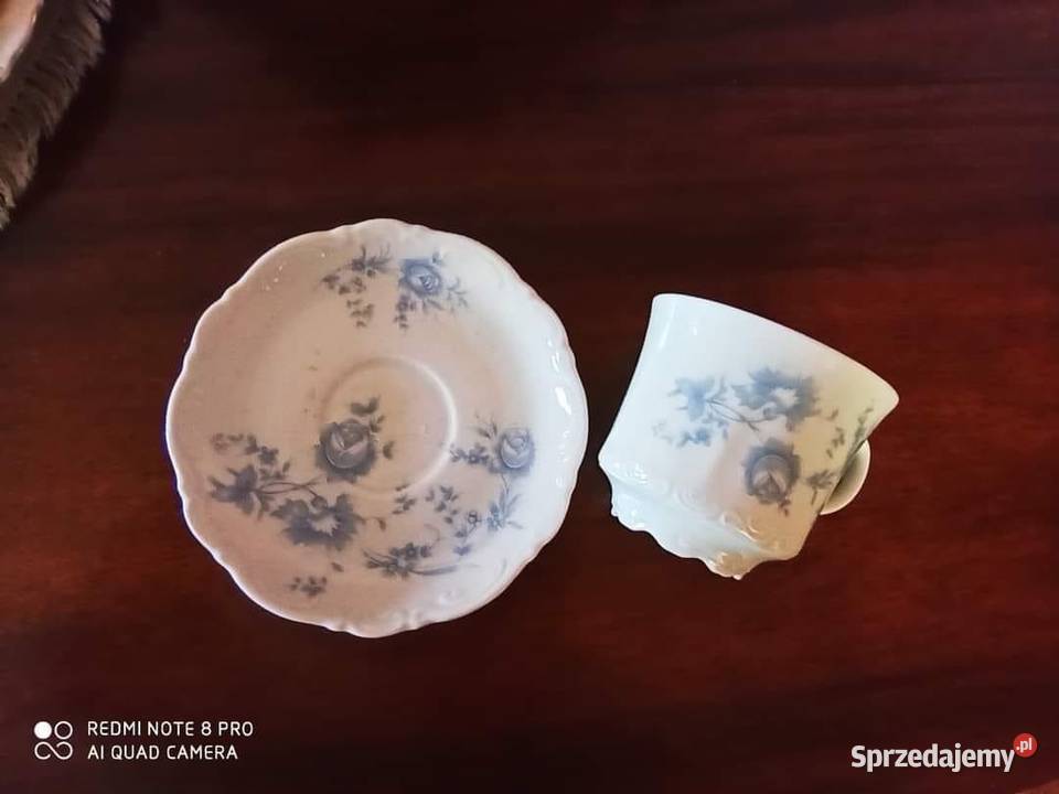 Filiżanka z błękitnymi kwiatkami Winterteich sprzedam