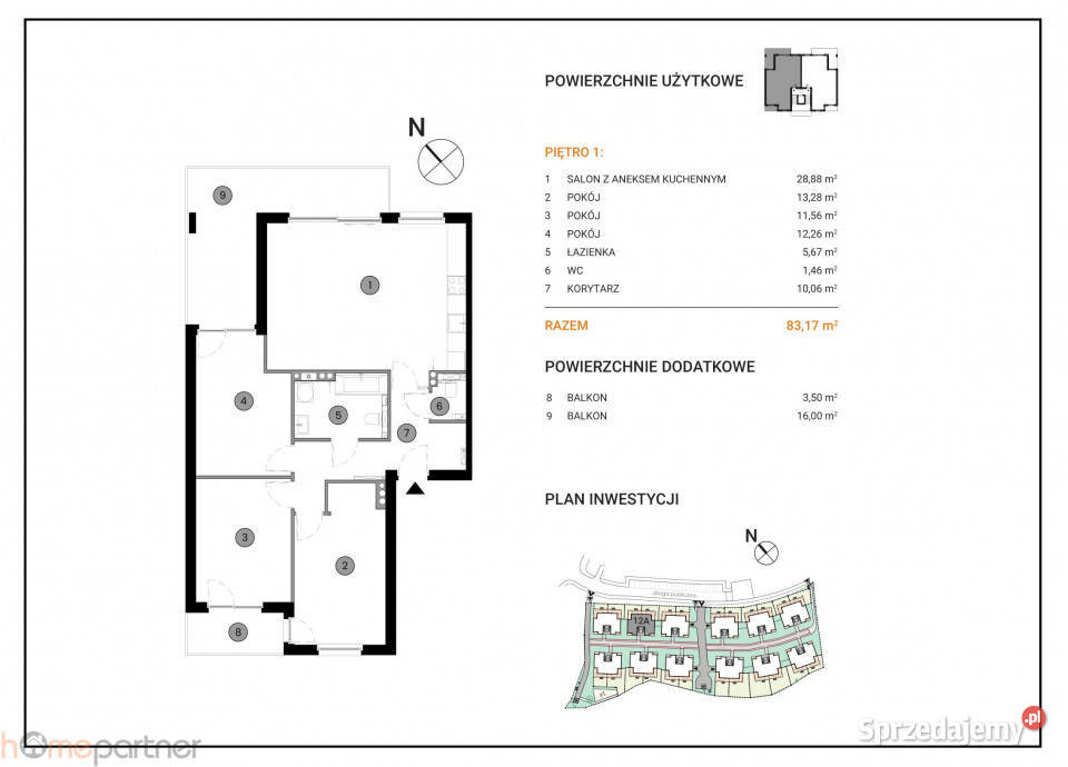 Mieszkanie do sprzedania Wrocław 8317 metrów Liczba pokoi 4