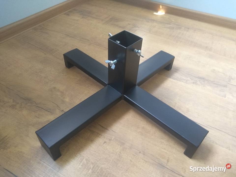 Stojak choinkowy do na pod choinkę metalowy loft czarny Boże Narodzenie Skarbimierz sprzedam