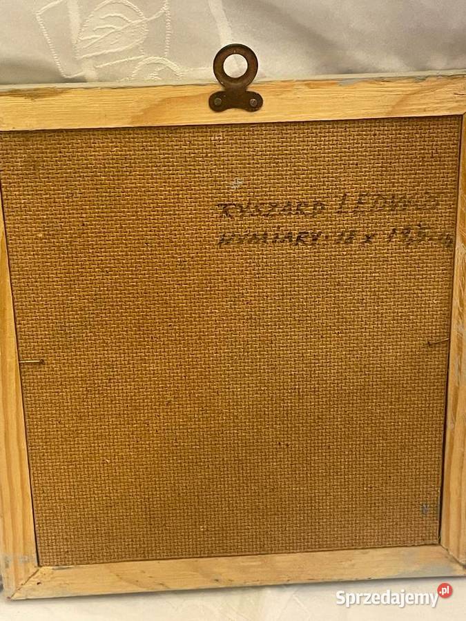 Obraz olejny na płyci Ryszard Ledwos Kraków