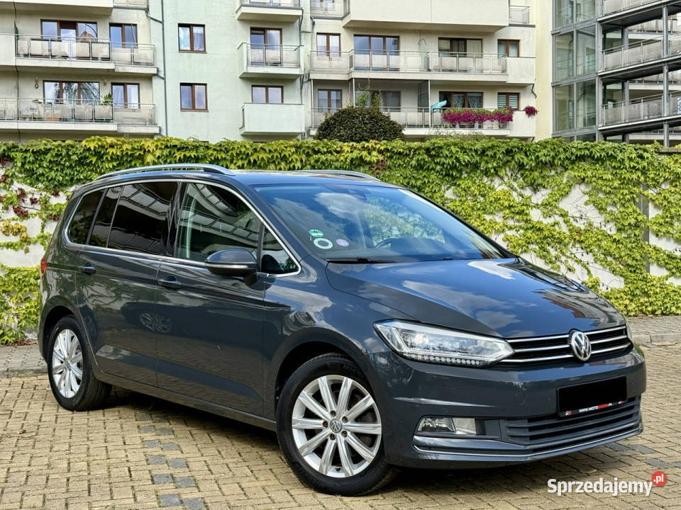 Volkswagen Touran 18 Highline DSG III 2015 isofix Tarnowskie Góry
