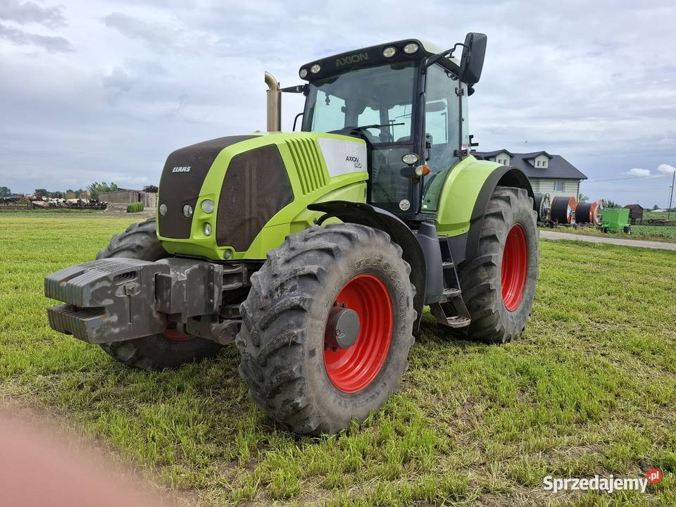 Claas axion 810 2009r miękka oś pneumatyka Klimatyzacja kujawsko-pomorskie Bytoń sprzedam
