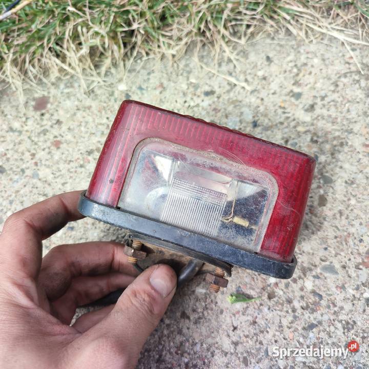 Oryginalna lampa tylna wsk B3 Nie wfm SHL junak śląskie Łazy
