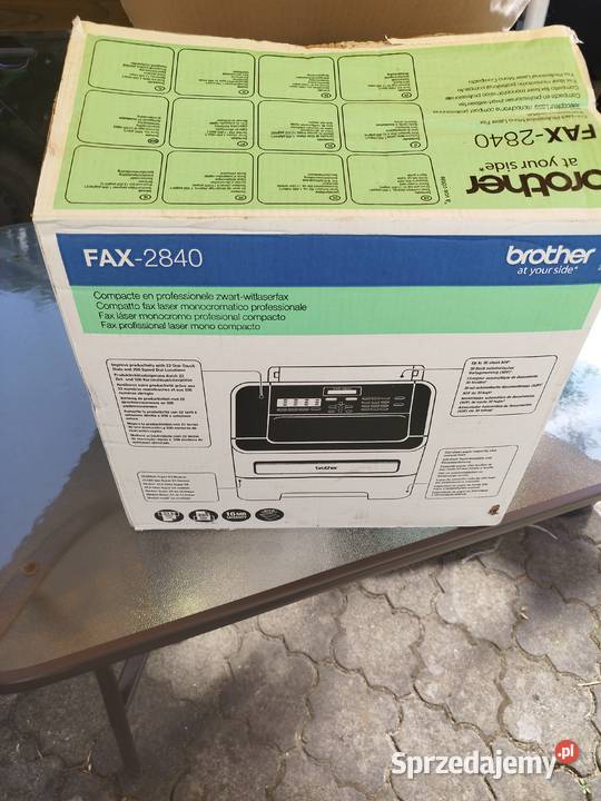 Fax Brother FAX2840 Laser Przejęsław