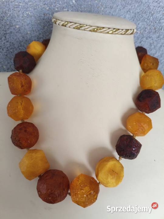 Naszyjnik Bursztyn Vintage Białystok sprzedam