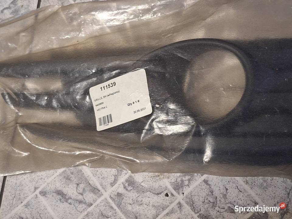 Kratki zderzaka przedniego Opel Vecta C lifting Jasienica