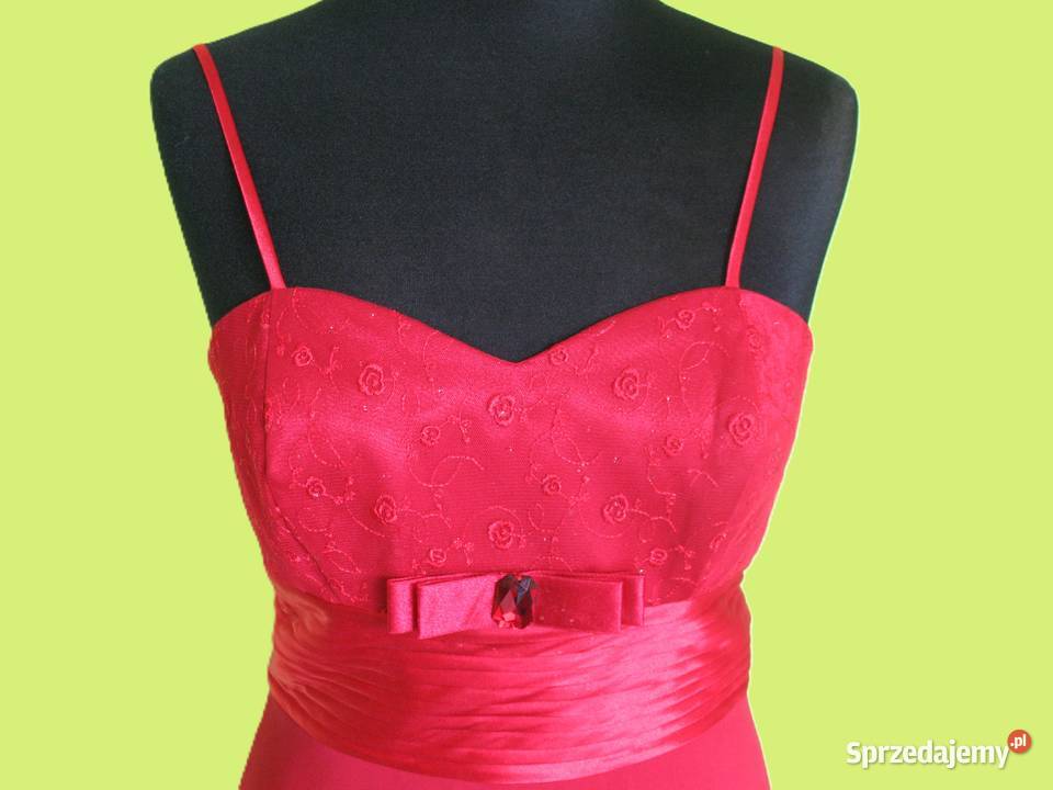 Sukienka szyfon i błysk 38 M biust 84 Koktajlowa Siedlce