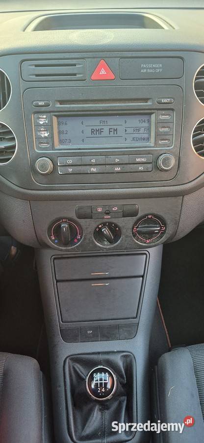 VW GOLF 5 PLUS 1900 TDI KLIMAHAKPRZEBIEG 181 manualna