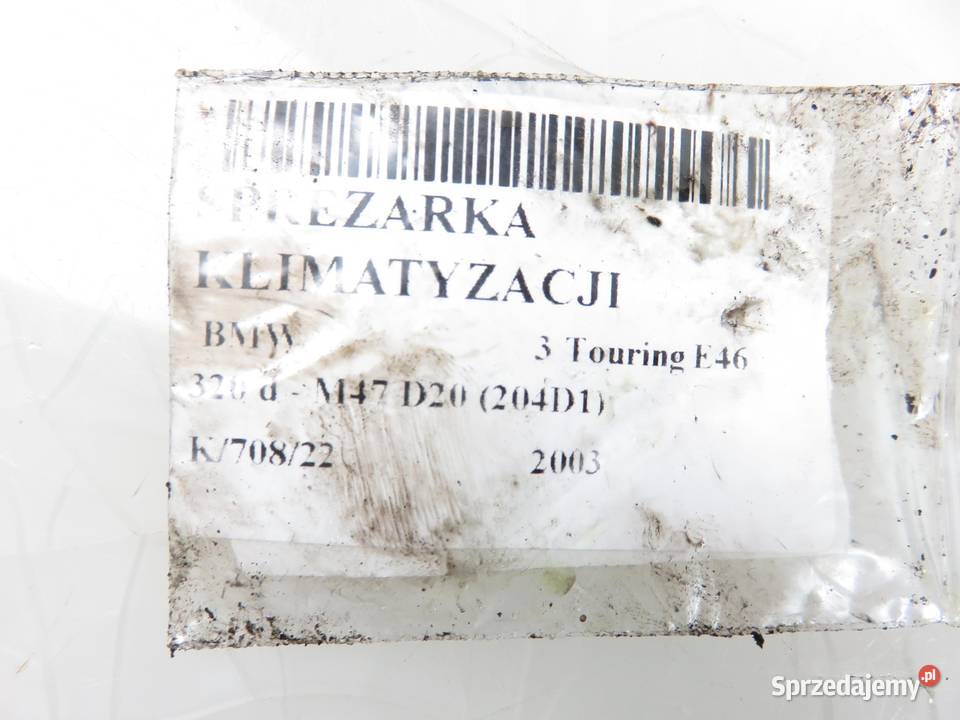 KOMPRESOR KLIMATYZACJI BMW 3 Touring E46 osobowe