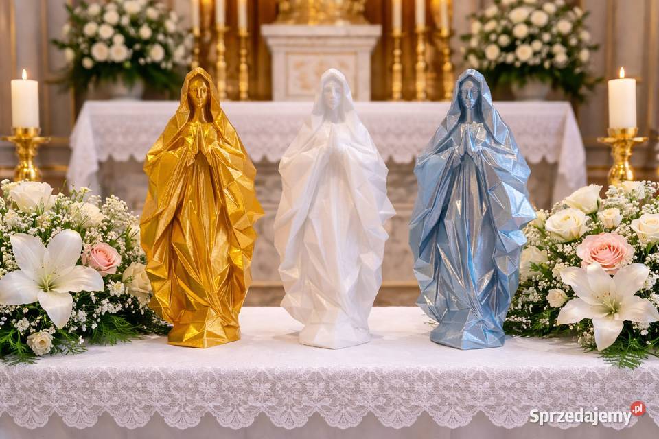 Figura Matki Bożej Nowoczesna rzeźba sakralna Gorzów Wielkopolski