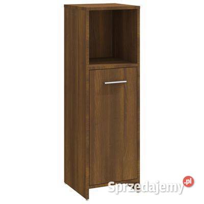 vidaXL Szafka łazienkowa brązowy dąb 30x30x95 Warszawa sprzedam