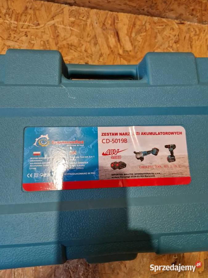 ZESTAW NARZĘDZI 2W1 MOCNA WKRĘTARKA SZLIFIERKA Głogowa