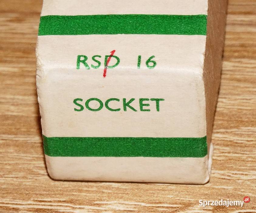 Złącze złocone gniazdo RED RANGE SOCKET RS 16 śląskie Gliwice