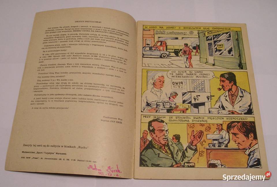 KAPITAN ŻBIK CZARNY PARASOL 1971