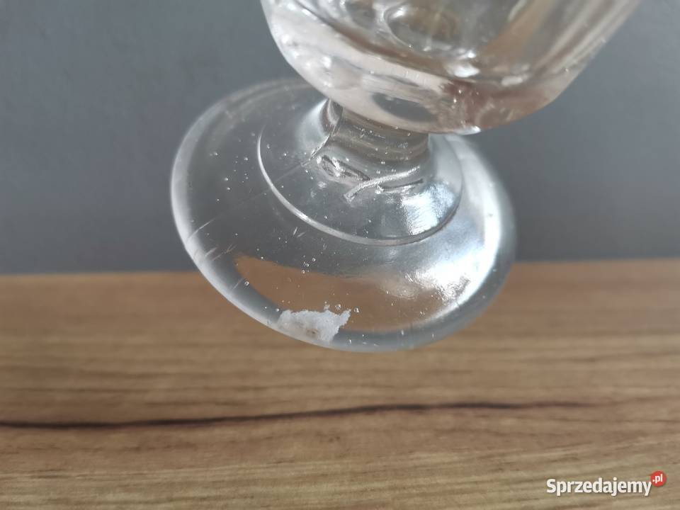 Stary duży przedwojenny kielich kieliszek Katowice
