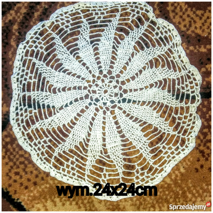 Stare ręcznie robione serwetki Dom i Ogród Chorzów