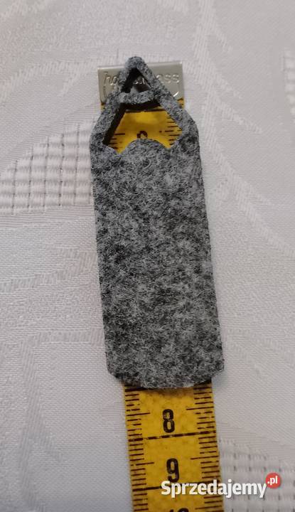 BROSZKA filcowa szara kształt ołówka filc sprzedam