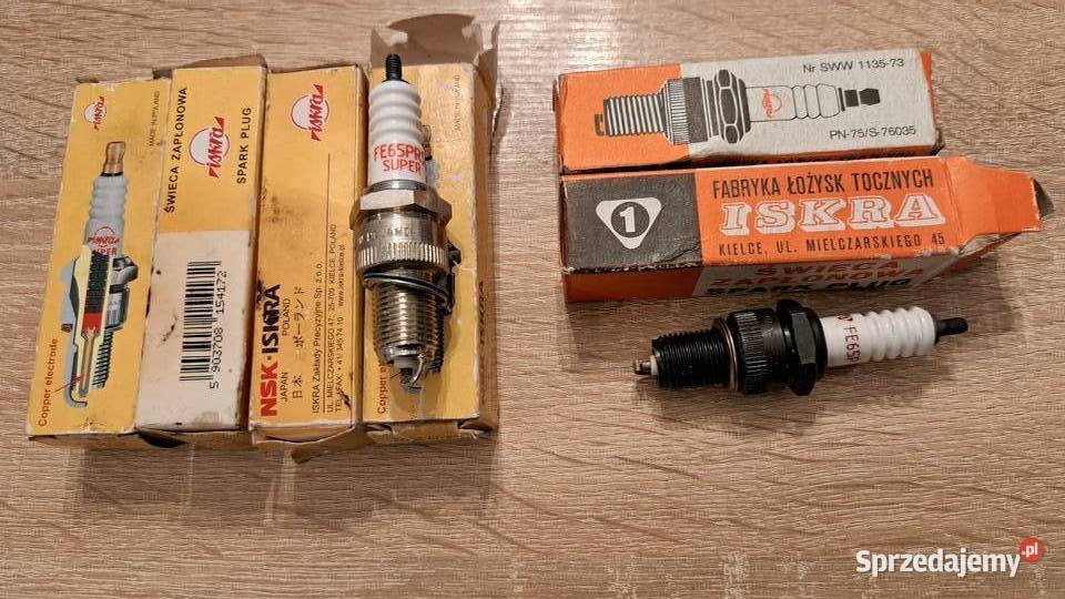 Świece zapłonowe BOSCH Fiat126p Iskra125p osobowe Pozostałe wielkopolskie Leszno