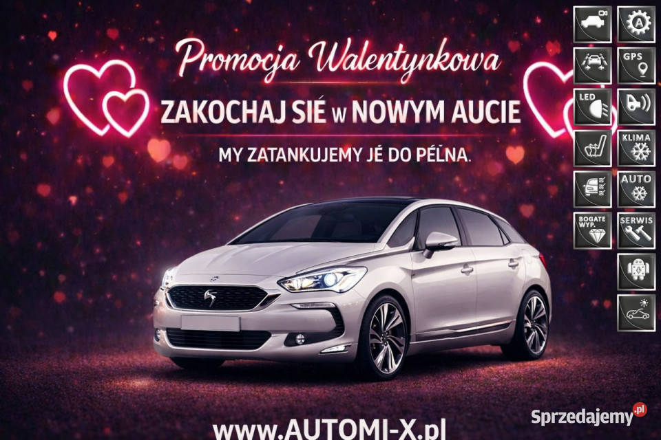 Citroen DS5 Perła LiftLEDY20D gniazdo AUX dolnośląskie Świdnica sprzedam